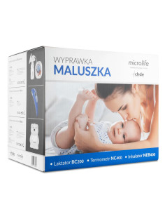 Microlife Wyprawka Maluszka zestaw Laktator BC200 +...