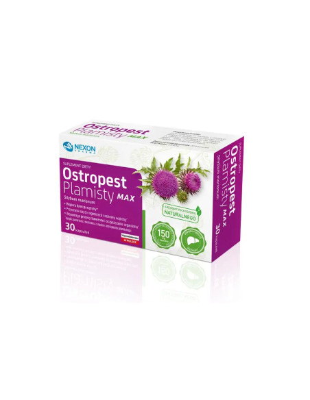 Ostropest Plamisty Max 150 mg 30 kapsułek