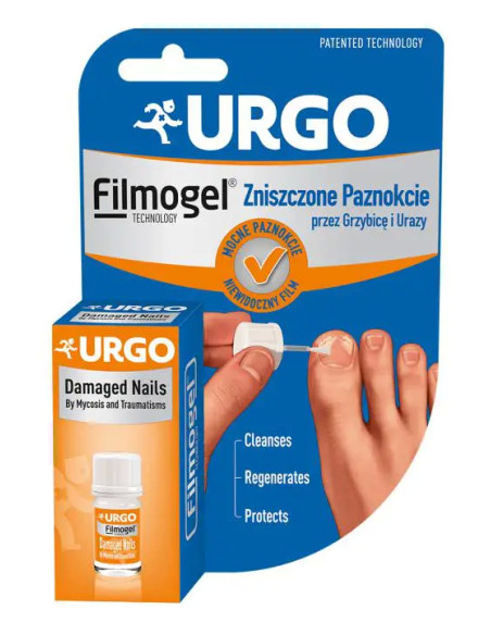 Urgo Na zniszczone paznokcie przez grzybicę i urazy 3,3 ml