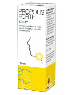 Propolis Forte Spray płyn do pielęgnacji jamy ustnej 20 ml