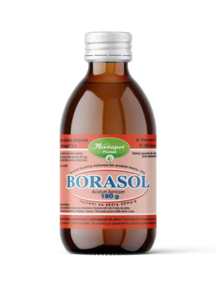 Borasol roztwór na skórę 30 mg/ g 190 g