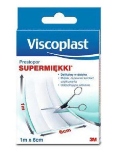 Prestopor plaster 1m x 6cm 1 szt.
