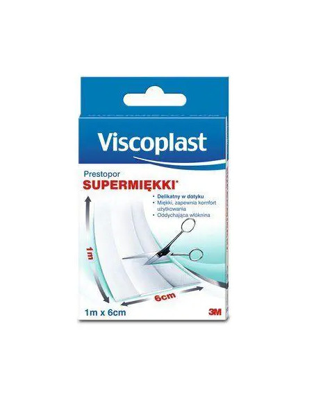 Prestopor plaster 1m x 6cm 1 szt.