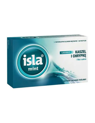 Isla Mint 60 pastylek do ssania