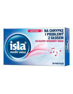 Isla medic voice 20 pastylek do ssania