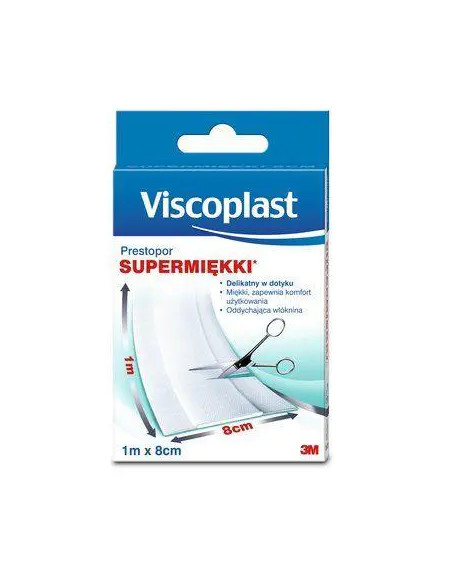 Prestopor plaster 1m x 8cm 1 szt.