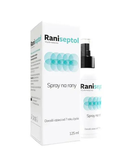 Raniseptol spray na rany 125 ml