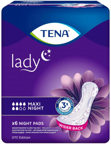Tena Lady Maxi Night OTC Edition 6 szt.