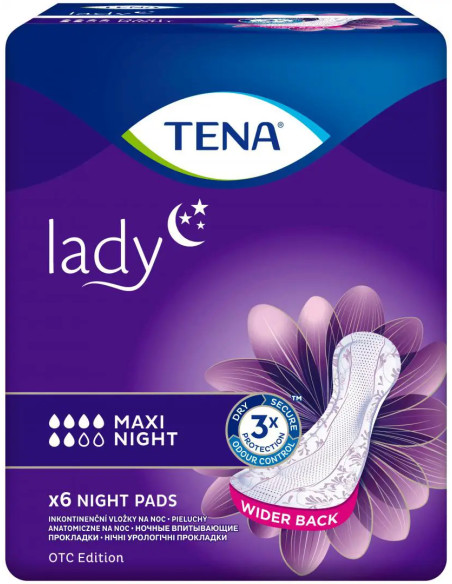 Tena Lady Maxi Night OTC Edition 6 szt.