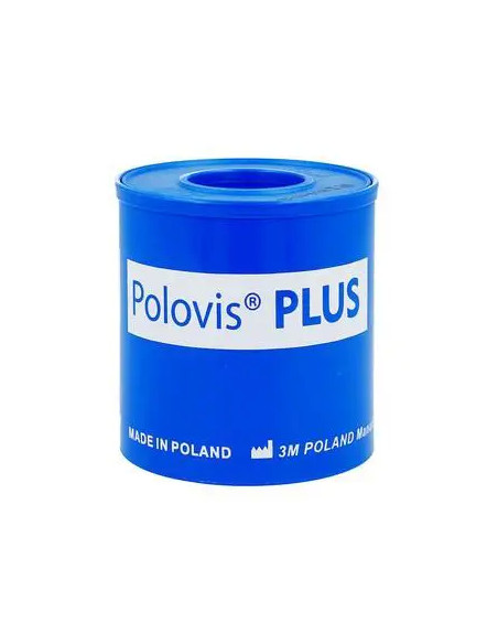 Plaster Polovis Plus jedwabny przylepiec 5m x 50mm 1 szt