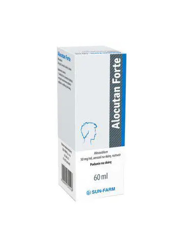 Alocutan Forte 50 mg/ ml aerozol na skórę 60 ml