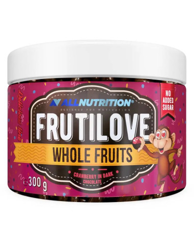 FRUTILOVE WHOLE FRUITS - żurawina w ciemnej...