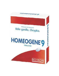 Boiron Homeogene 9 na ból gardła 60 tabl.