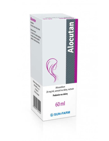 Alocutan 20 mg/ ml aerozol na skórę 60 ml