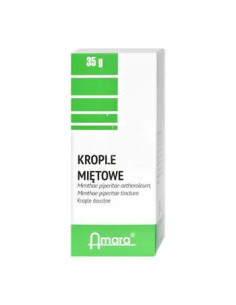 Krople miętowe AMARA 35 g