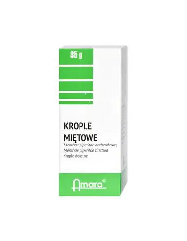 Krople miętowe AMARA 35 g