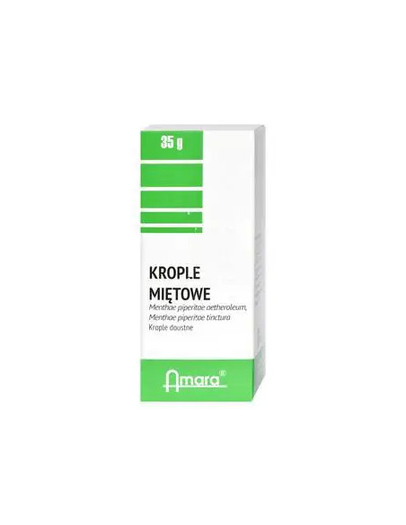 Krople miętowe AMARA 35 g