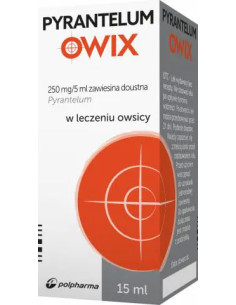 Pyrantelum Owix zawiesina doustna 15 ml
