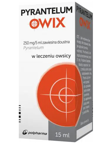 Pyrantelum Owix zawiesina doustna 15 ml