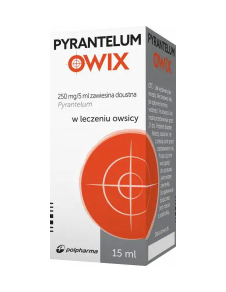 Pyrantelum Owix zawiesina doustna 15 ml
