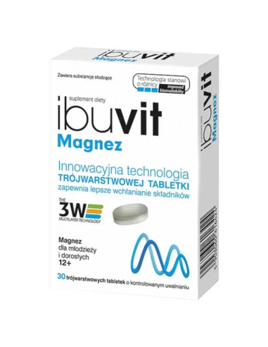 Ibuvit Magnez 30 tabletek