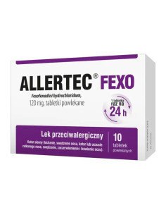 Allertec Fexo 120 mg 10 tabletek