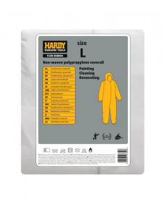 Kombinezon ochronny Hardy rozmiar L + żel antybakteryjny...