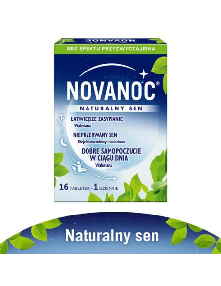 Novanoc naturalny sen 16 tabletek
