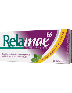 Relamax B6 30 tabletek