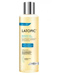 Latopic Delikatny żel do mycia ciała 400 ml