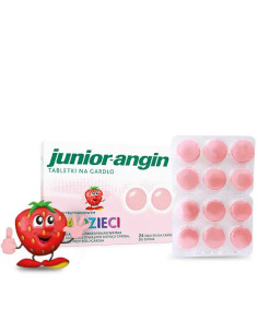 Junior-Angin tabletki do ssania 24 szt.