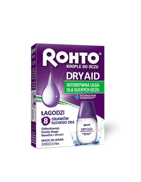 Rohto Dry Aid krople do oczu 10 ml
