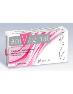 Apivaginal globulki dopochwowe 5 szt.