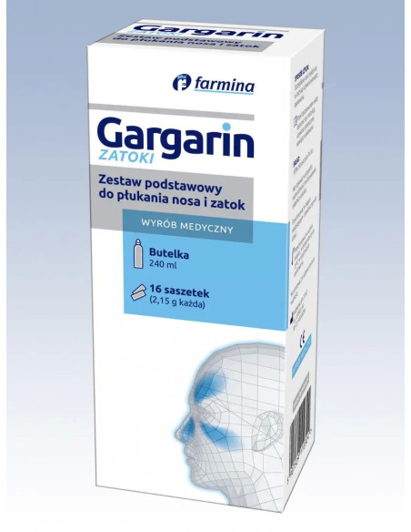 Gargarin Zatoki zestaw podstawowy 16 saszetek