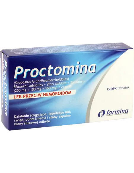 Proctomina czopki 10 szt.