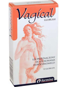 Vagical globulki dopochwowe 10 szt.