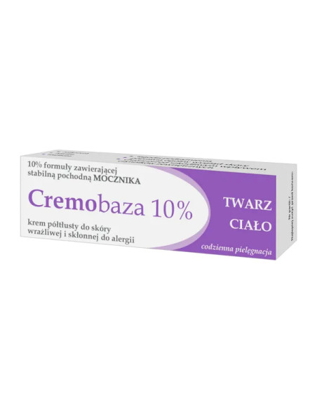 Cremobaza 10% krem półtłusty z mocznikiem 30 g
