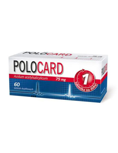 Polocard 75 mg 60 tabl.
