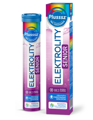 Plusssz Elektrolity Senior 24 tabl. mus.