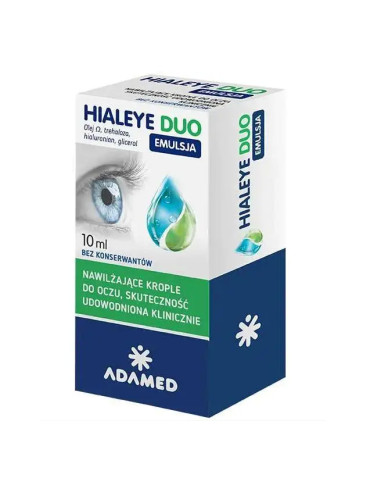 Hialeye Duo Emulsja krople do oczu 10ml