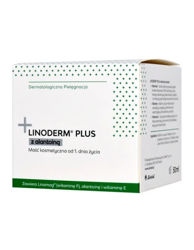 Linoderm Plus maść z alantoiną od 1 dnia życia...