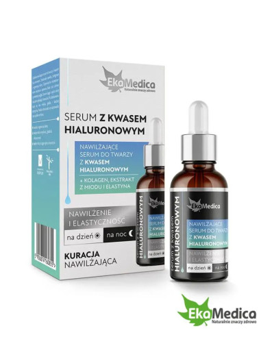 Serum z kwasem hialuronowym kuracja nawilżająca...