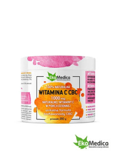 Witamina C CBC 1000 mg proszek 250 g EkaMedica