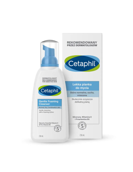 Cetaphil Lekka pianka do mycia twarzy 236 ml