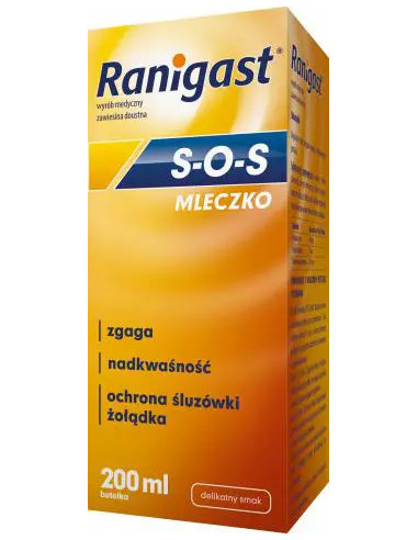Ranigast SOS mleczko 200 ml