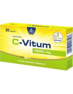 C-Vitum Witamina C 1000 mg 30 kapsułek