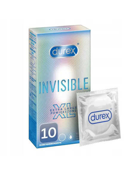 Durex Invisible XL 10 sztuk