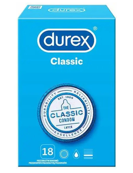 Durex Classic 18 sztuk
