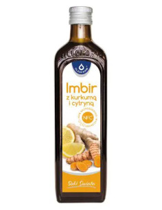 Oleofarm Sok imbir z kurkumą i cytryną 490 ml