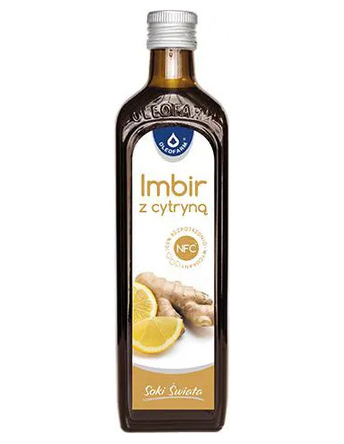 Oleofarm Sok imbir z cytryną 490 ml